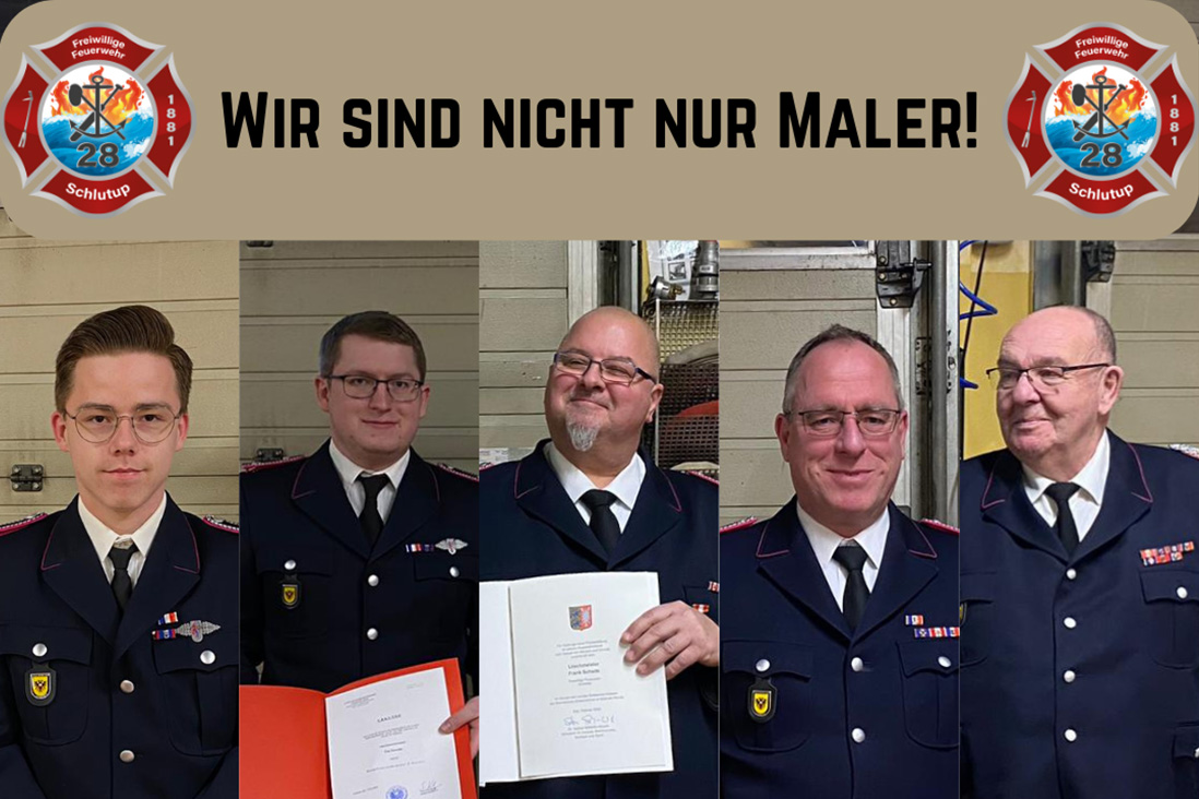 Horst Persohn, Thorsten Persohn, Yannick Lange, Frank Schade, Tim Persohn