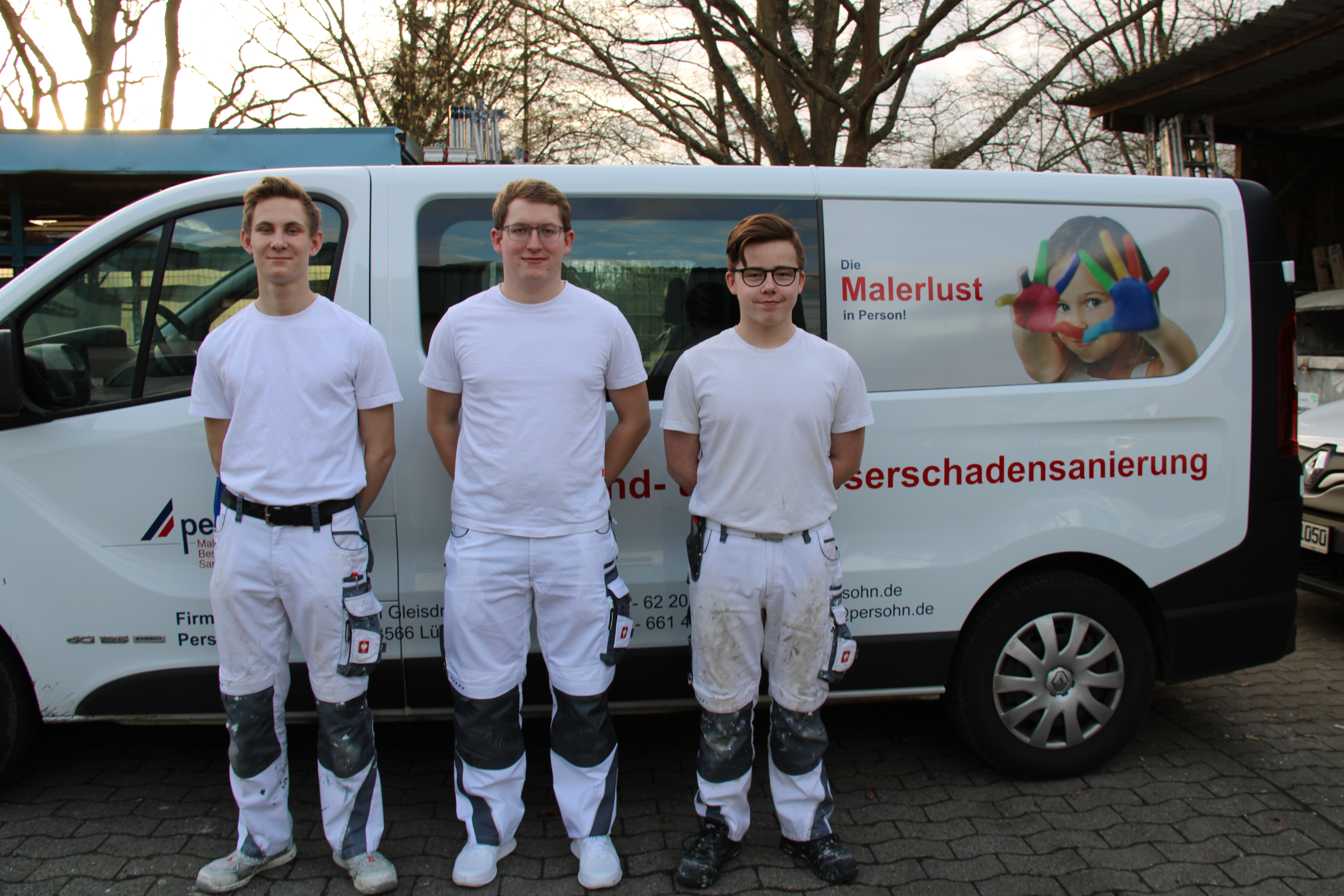 Persohn, Firmengruppe, Team, Familie, Malerbetrieb Persohn, Malerbetrieb, Mitarbeiter, Azubis, Auszubildende, Spezialisten, Karriere